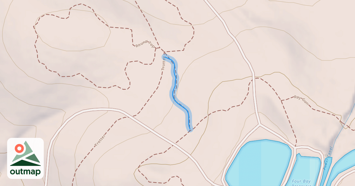 Map of Connector Trail