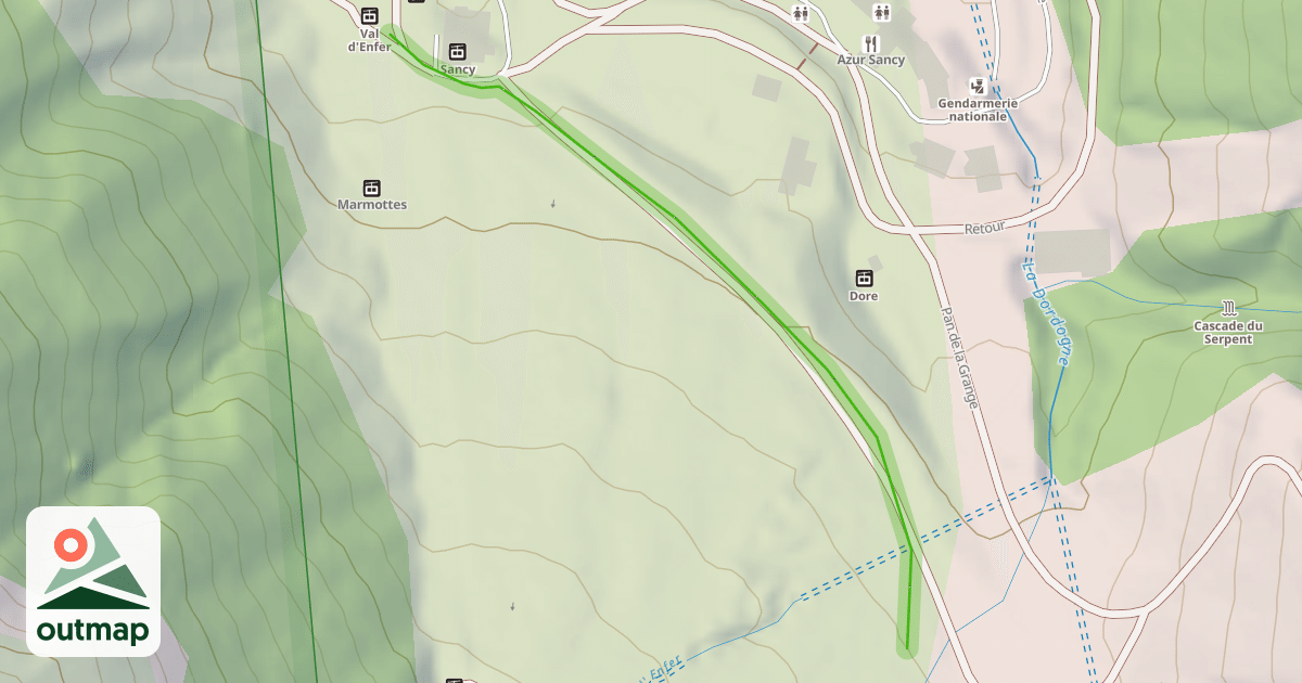Map of Isards