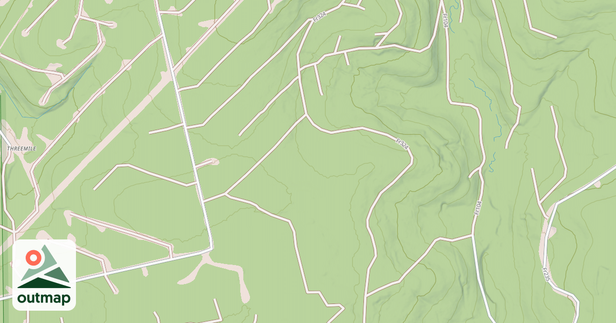 Map of Timberline Atv C Loop
