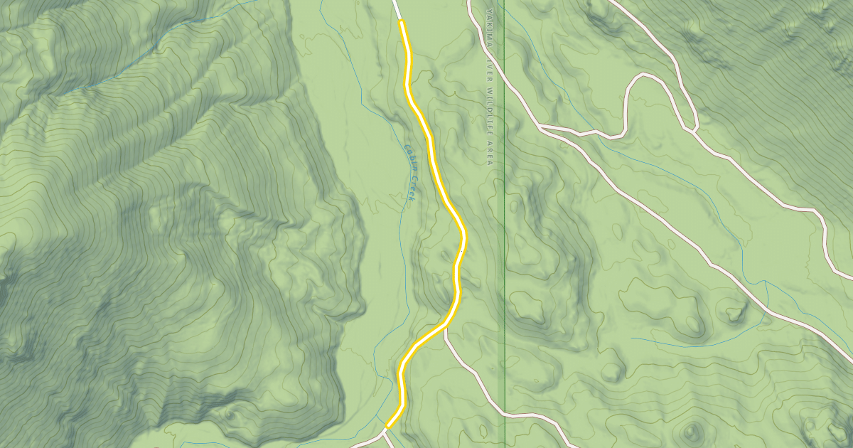 Map preview of National Forest Development Road 41