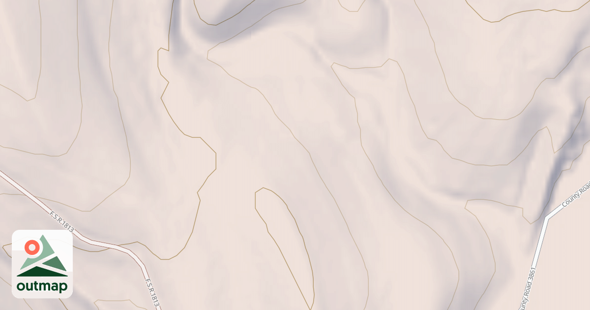 Map of USFS National Forest System Roads {21BD8336-3205-46EA-AA9A-4E1B8D275951}