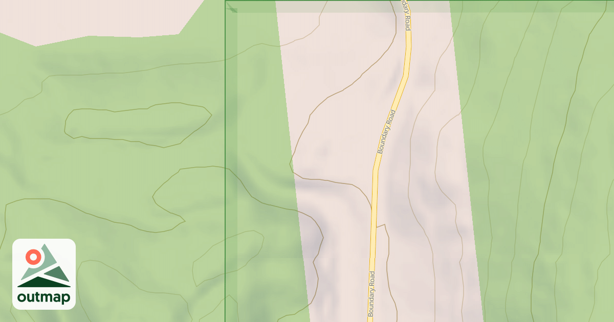 Map of USFS Motor Vehicle Use Map Roads {864A2948-F531-46AF-BDCA-C9B568A496B8}