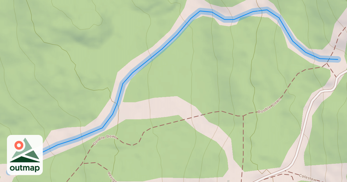 Map of Old Turnpike
