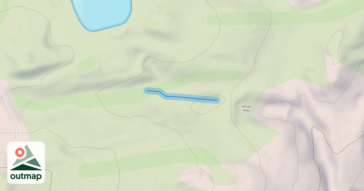 Map of Chris's Canyon