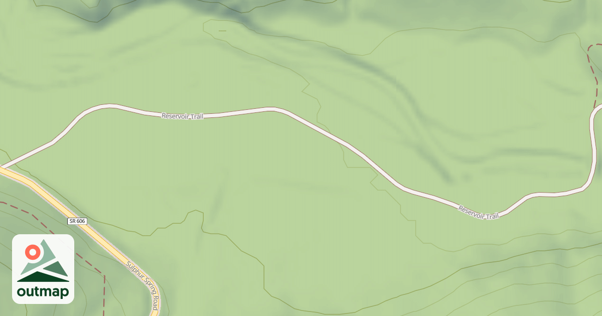 Map of CLIFTON DAM