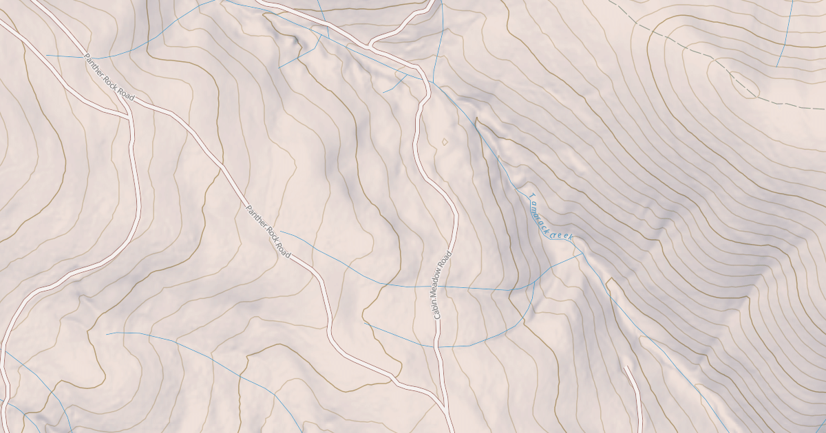 Map preview of CABIN MEADOWS