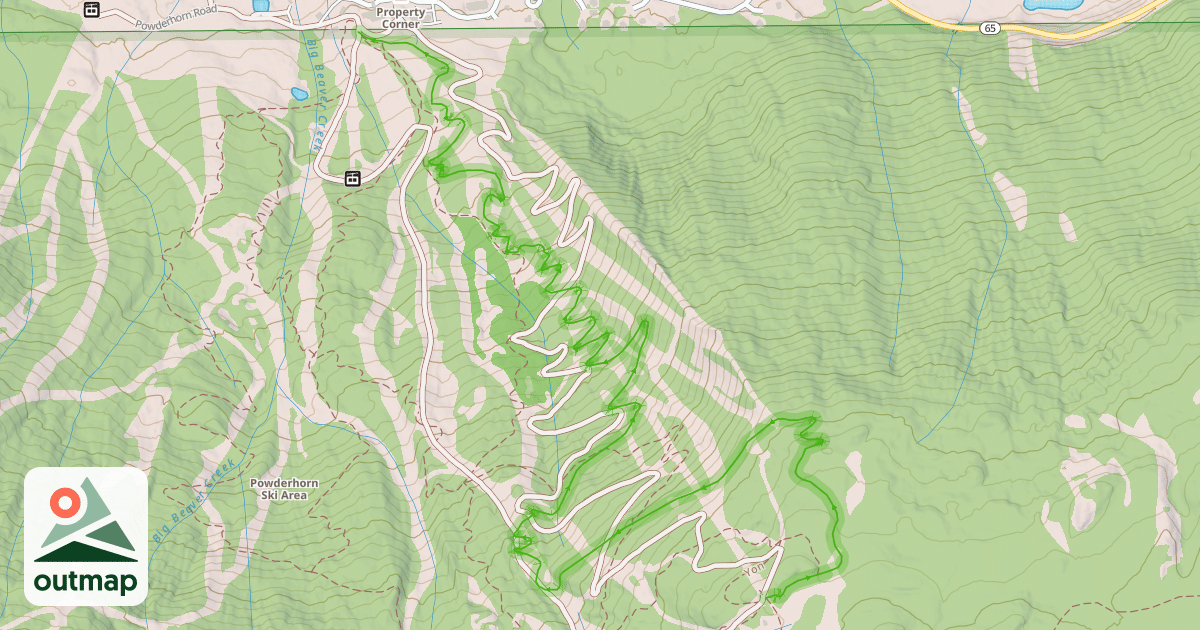 Map of Mutton Buster