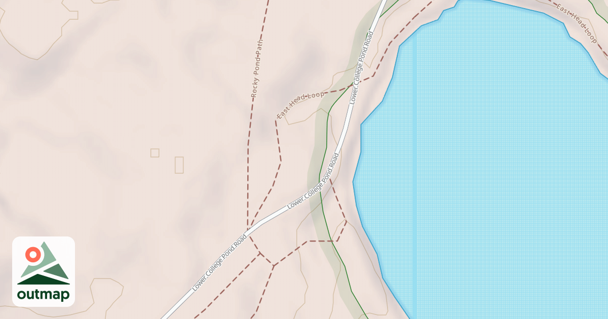 Map of Easthead Reservoir Trail