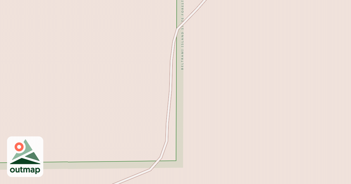Map of Warroad/Roseau Trails