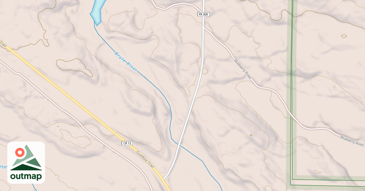 Map of GREENWOOD LAKE