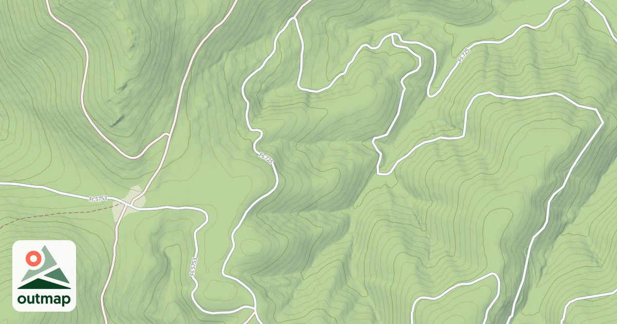 Map of (FDR) SPRUCE CREEK