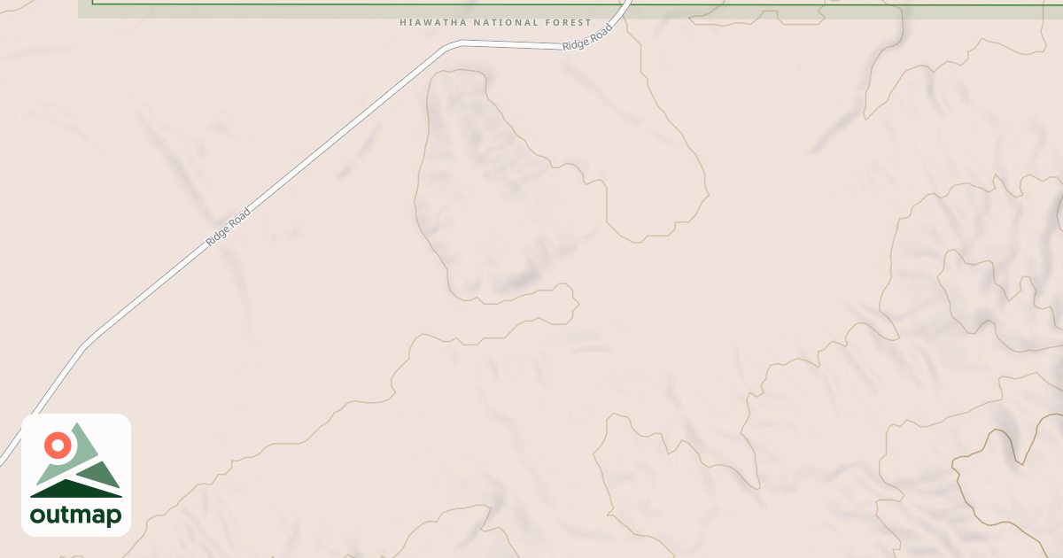 Map of RIDGE SPUR M