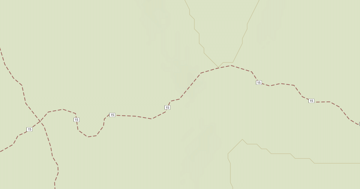 Map preview of Cline Buttes Tr 15