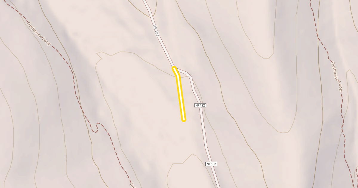 Map preview of Horse Creek Connector