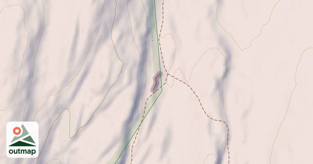 Map of Climbing Crag