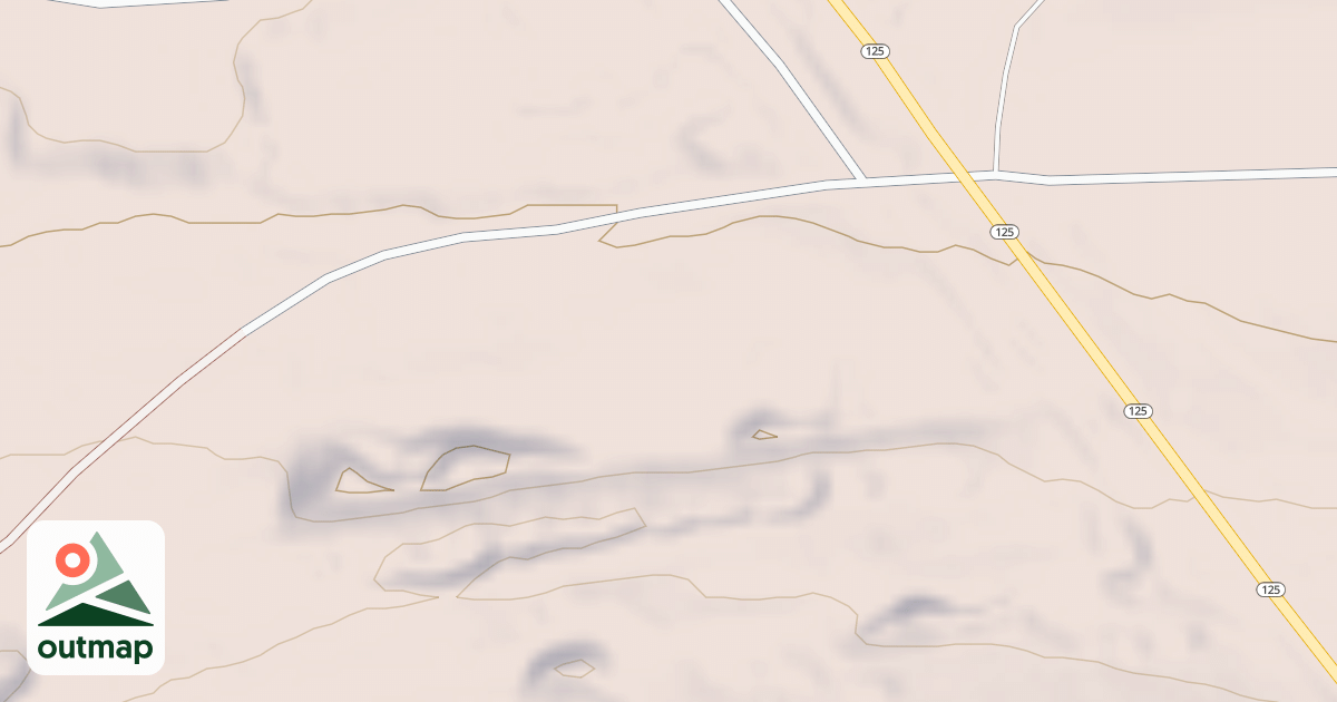 Map of Anthracite Outdoor Adventure Area Trails