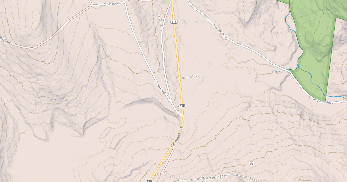 Map preview of adj to Rt 118