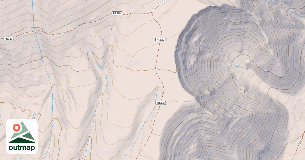 Map of TRAIL SPRING ATV