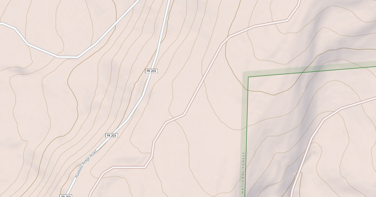 Map preview of USFS Motor Vehicle Use Map Roads {A59A29ED-A695-4C23-AD75-5B3E85079D7A}