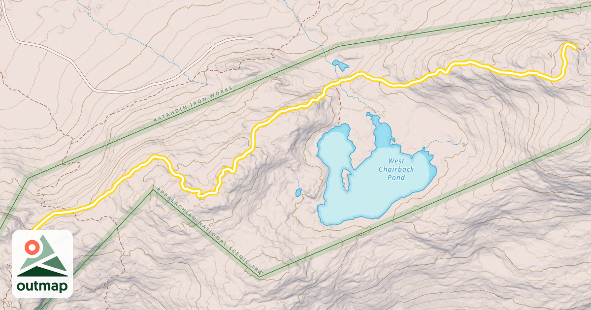 Map of Appalachian Trail