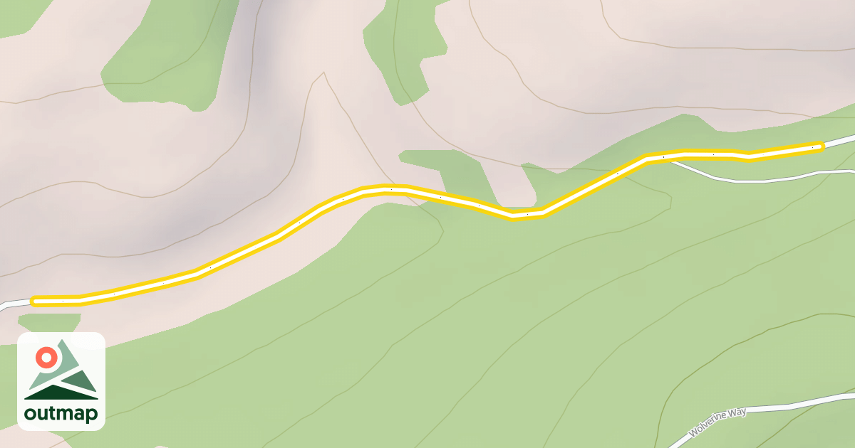 Map of Rammell Mountain Road