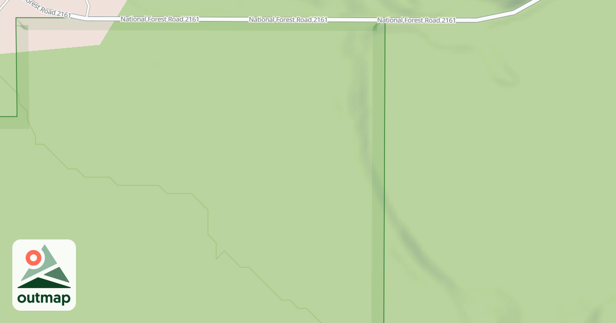 Map of FR 2161T