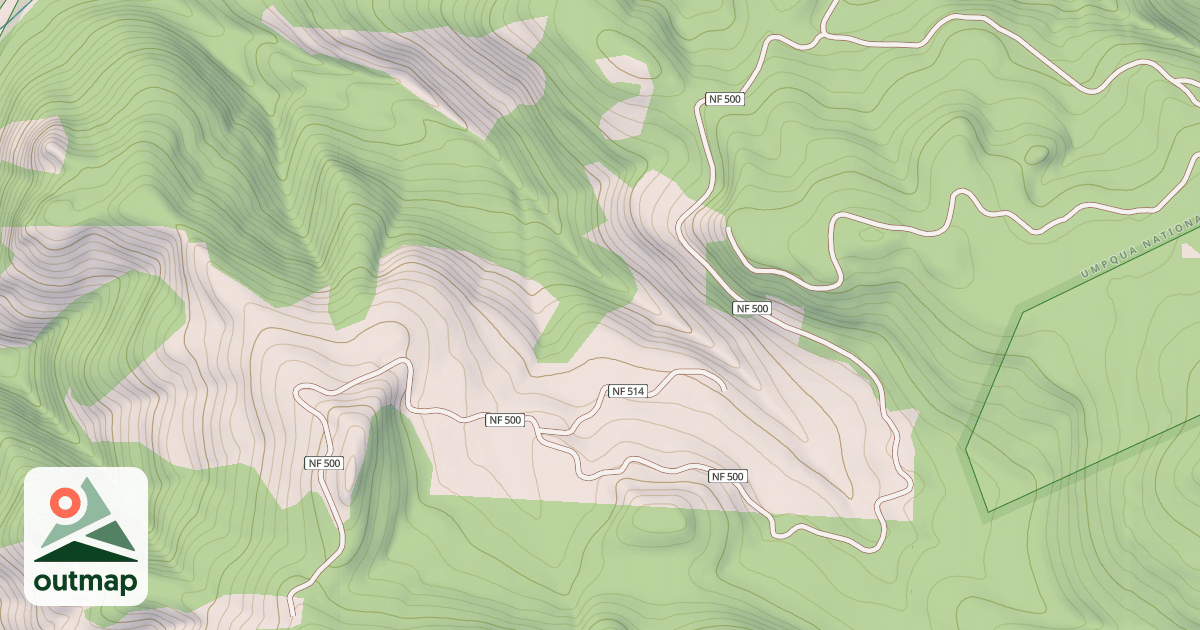 Map of AKER/ACK T.S.