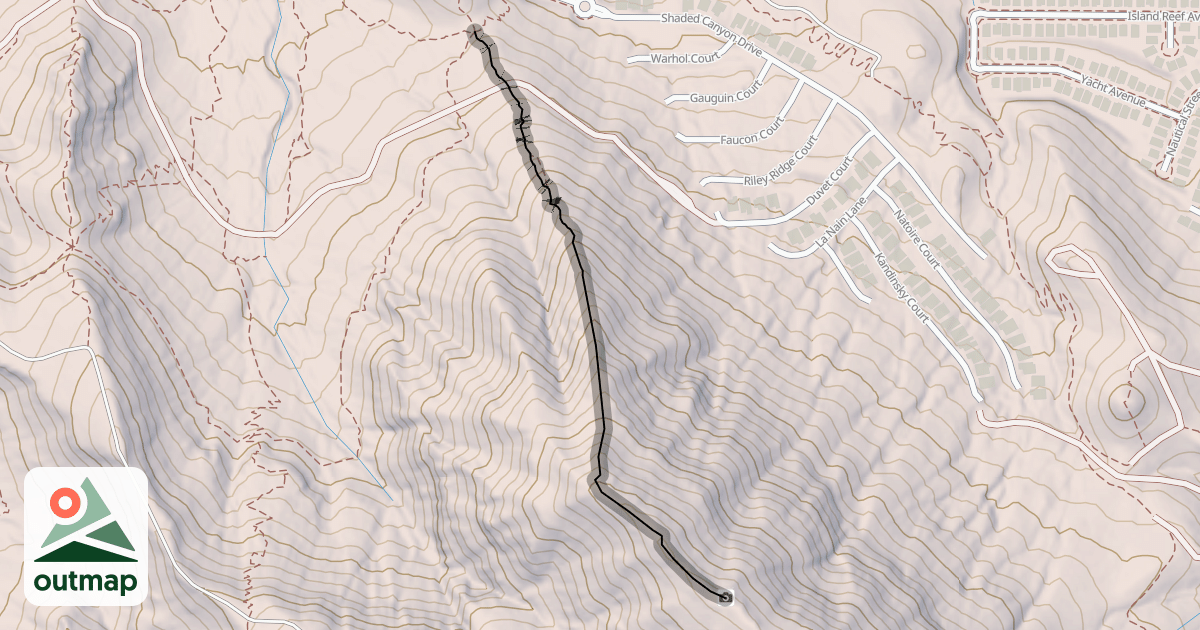 Map of Panoramic View Trail
