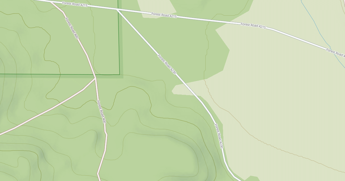 Map preview of USFS Motor Vehicle Use Map Roads {266639FF-0B65-4D3E-B32B-C300DC6BAC21}