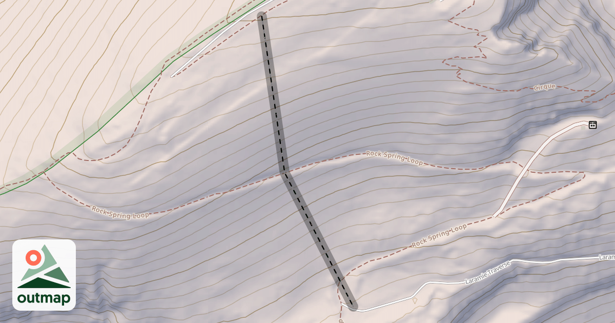 Map of Rendezvous Bowl