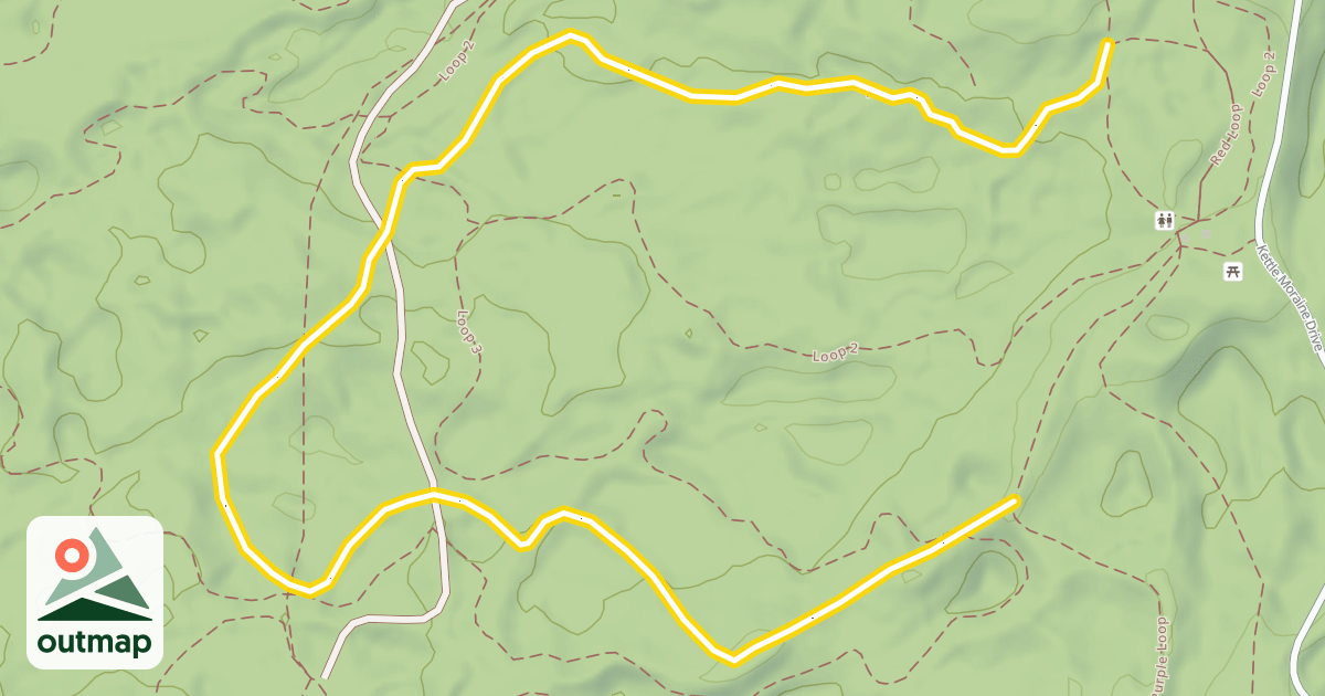 Map of Red Loop
