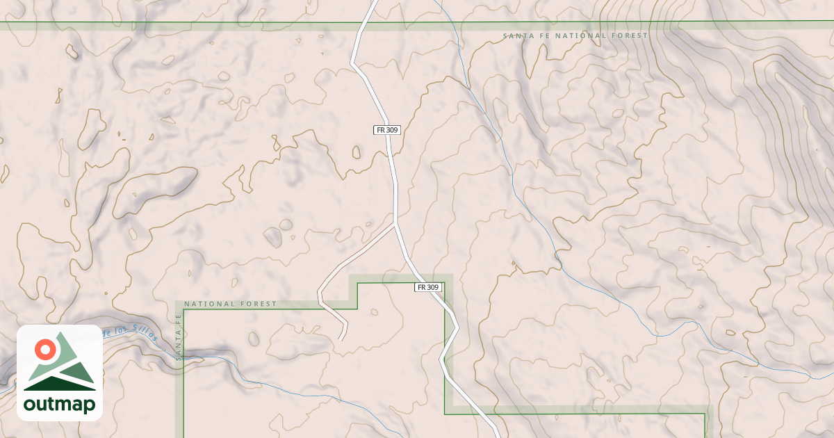 Map of COYOTE R S