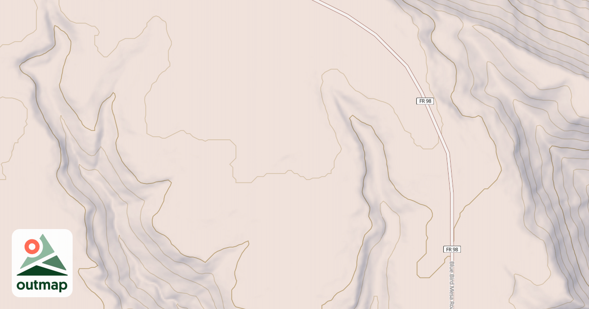 Map of USFS Motor Vehicle Use Map Roads {988936AE-DD68-45F1-B1D7-2F04EACE249F}