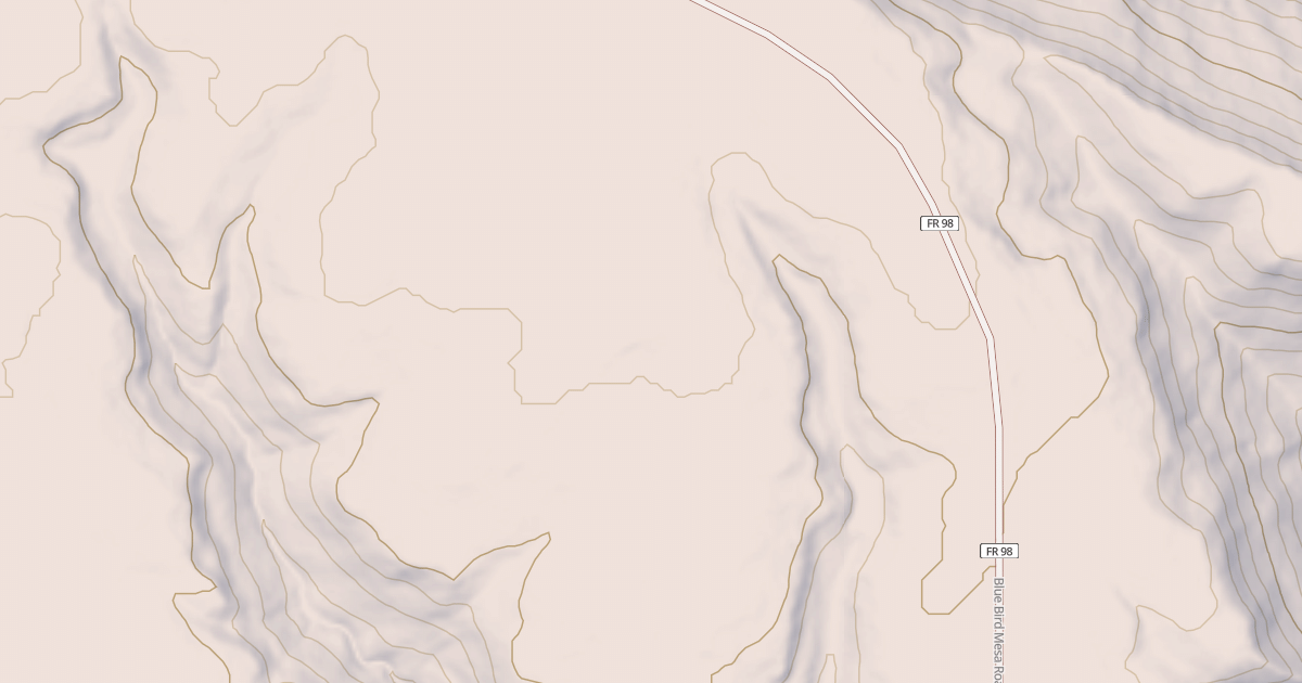 Map preview of USFS Motor Vehicle Use Map Roads {988936AE-DD68-45F1-B1D7-2F04EACE249F}