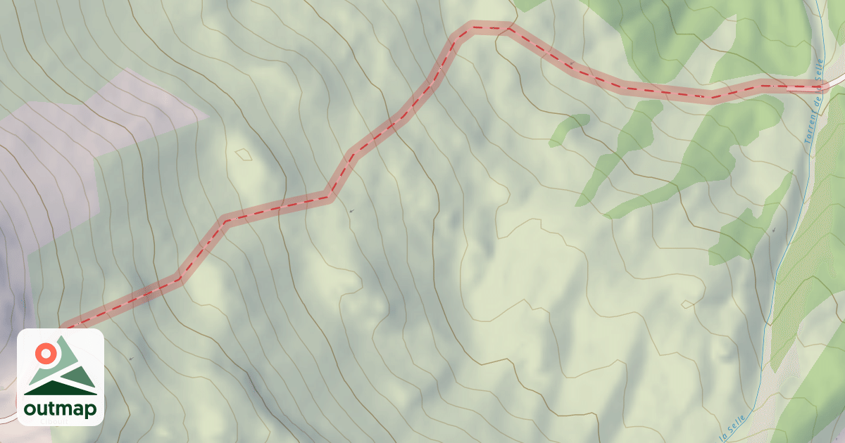 Map of Cibouït
