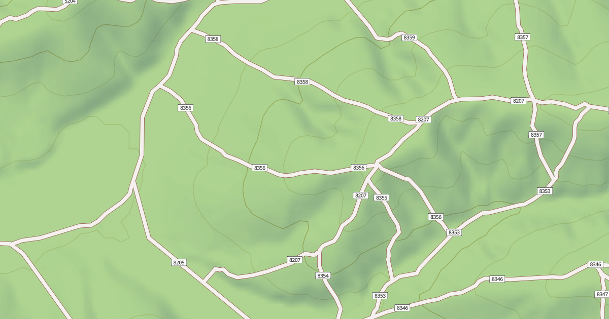 Map preview of USFS Motor Vehicle Use Map Trails 19005
