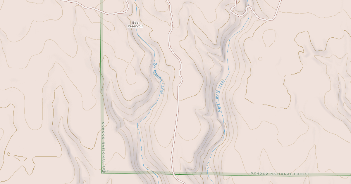 Map preview of USFS Motor Vehicle Use Map Roads {398063F1-258B-4580-B196-791747A7C072}