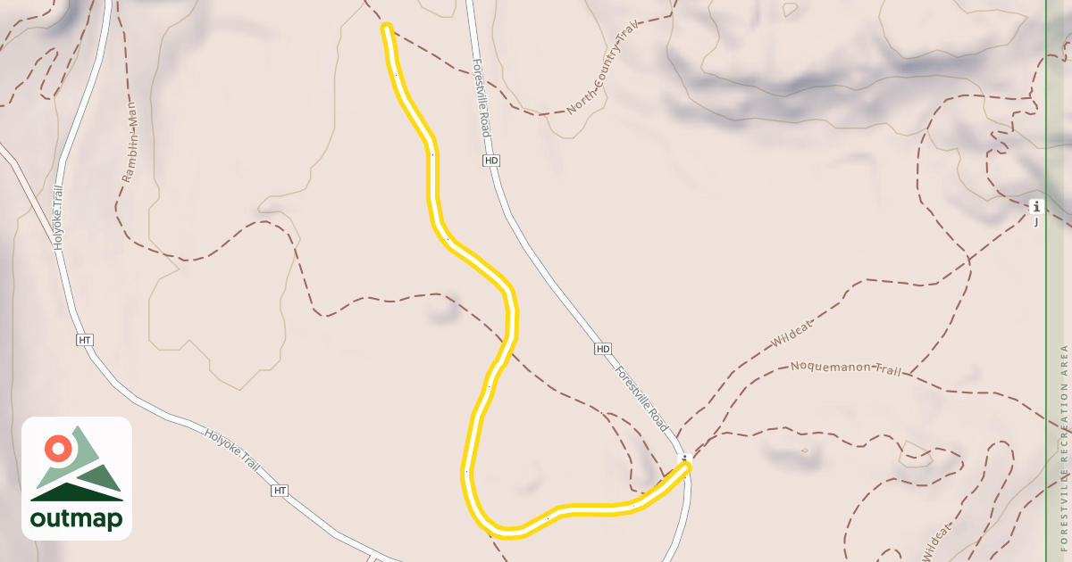 Map of Noquemanon Trail