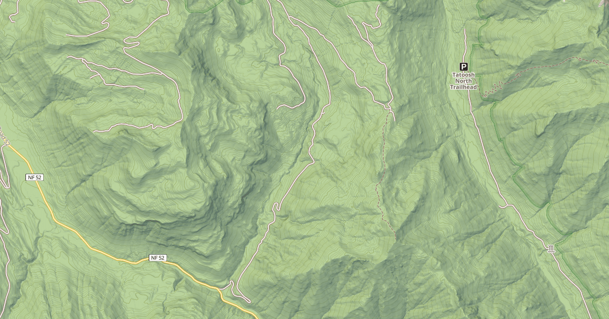 Map preview of DIXON MOUNTAIN