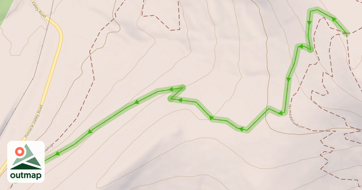 Map of Logging Road