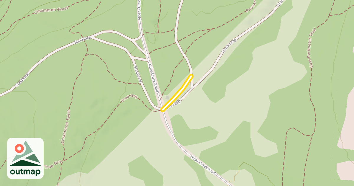 Map of Lion's Leap