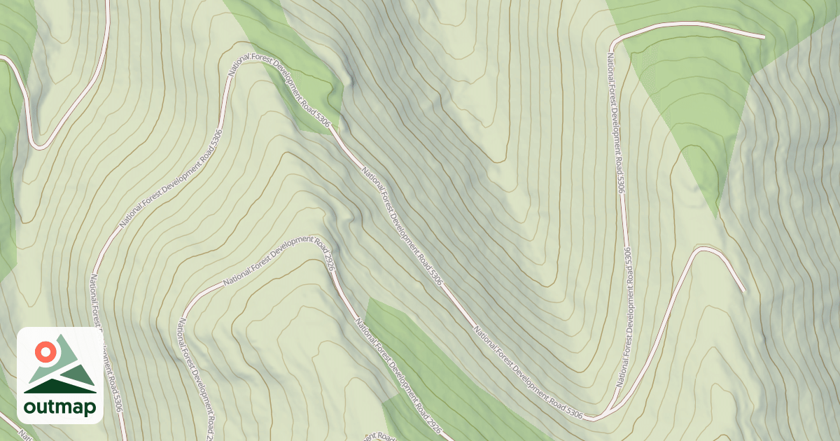 Map of CENTER INGALLS