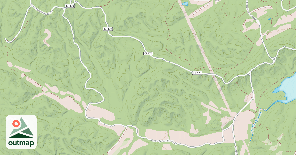 Map of BURLEY FUTRELL ROAD
