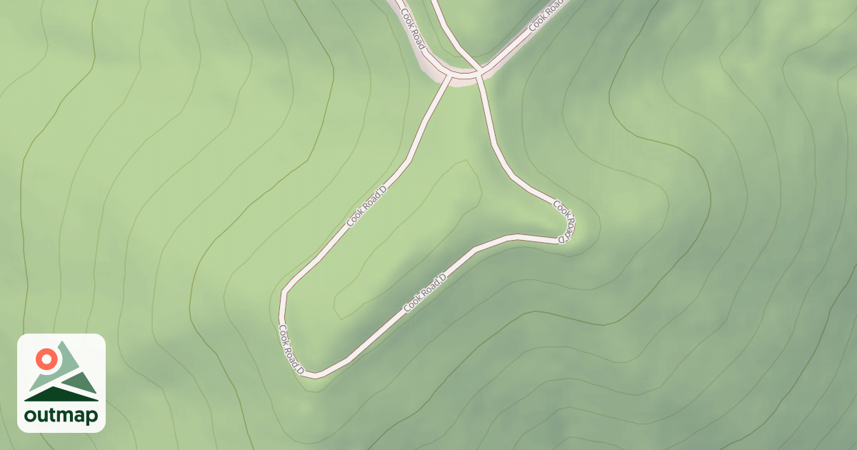 Map of COOK D