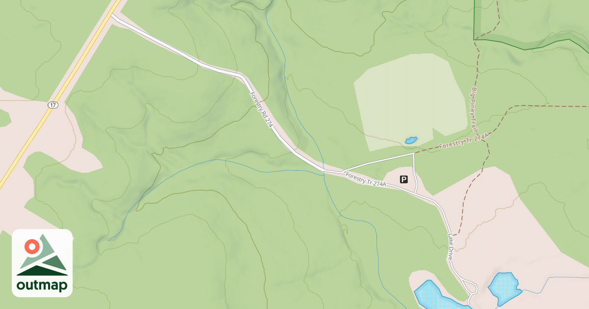 Map of ROBY LAKE REC AREA