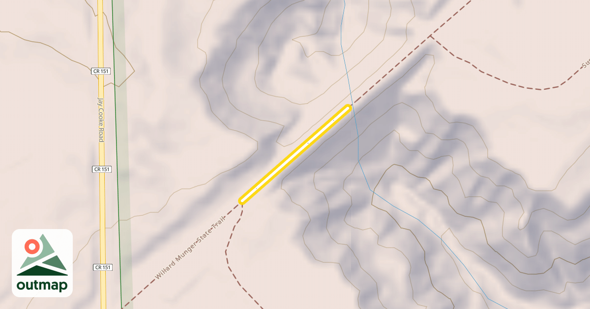 Map of Willard Munger State Trail