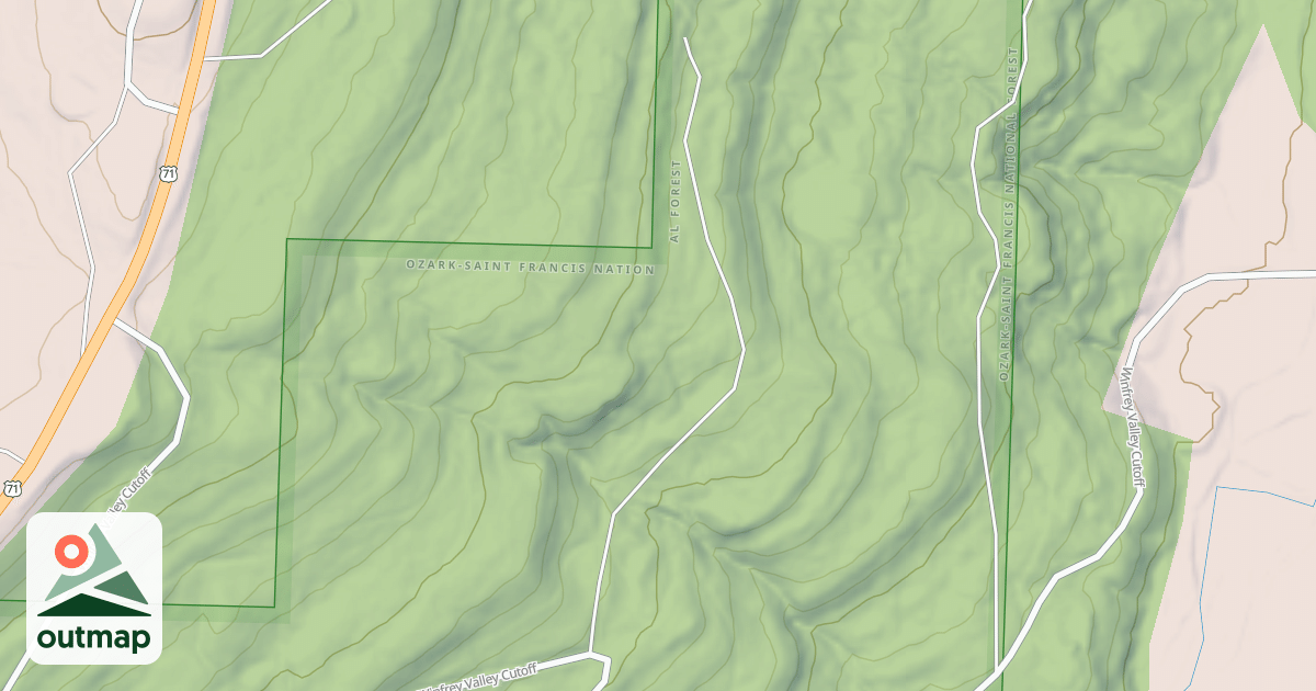 Map of USFS National Forest System Roads {CD271DAC-9056-4510-836C-2106B02EBD54}