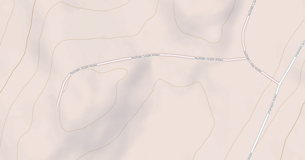 Map preview of NUNDEI SLOPE