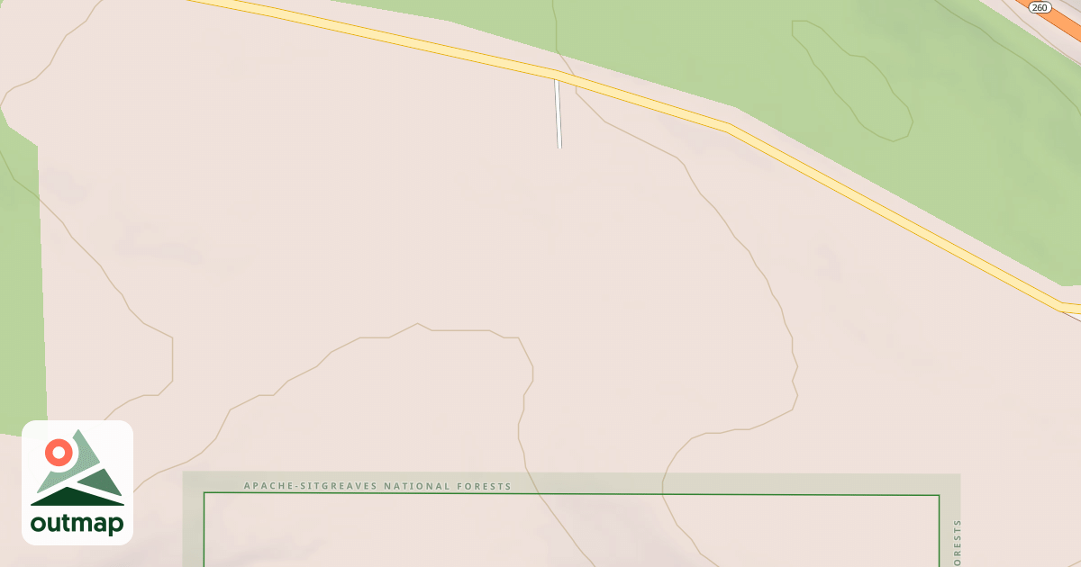 Map of USFS National Forest System Roads {1A954B9E-5263-4C89-B40A-98D2821958E1}