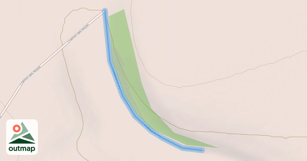 Map of Chemin n° 15